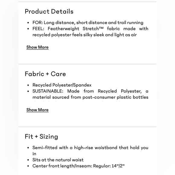 Athleta Run With It 14” Skort like new condition - Picture 10 of 10